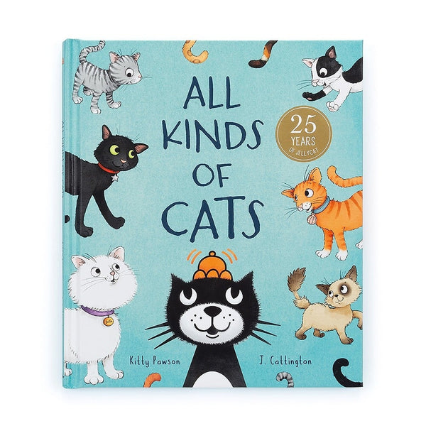 Jellycat - All kinds of cats - Book
