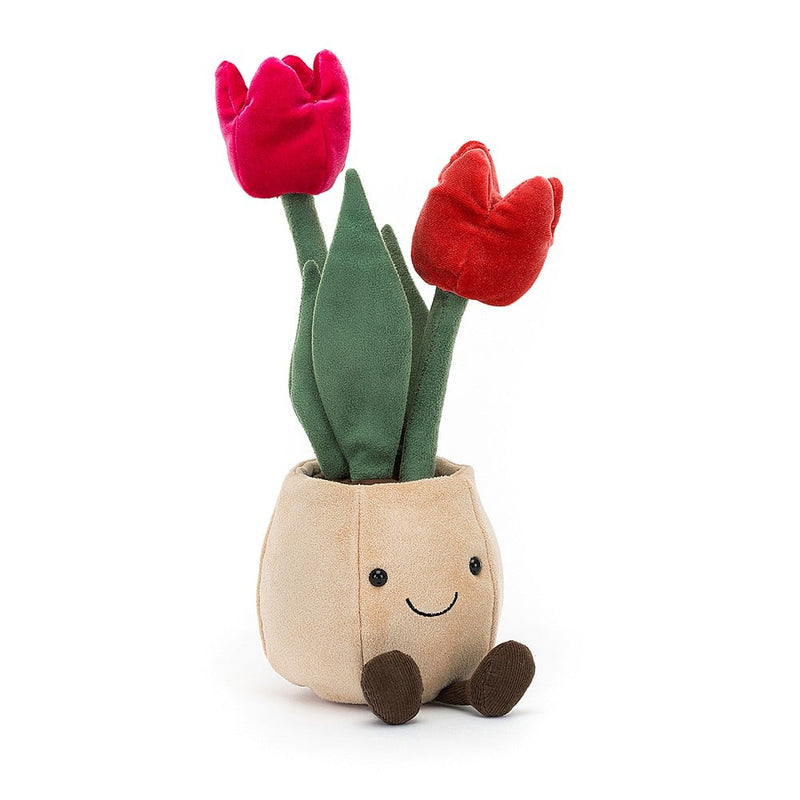 Jellycat - Amuseable Tulip Pot - Soft Toy