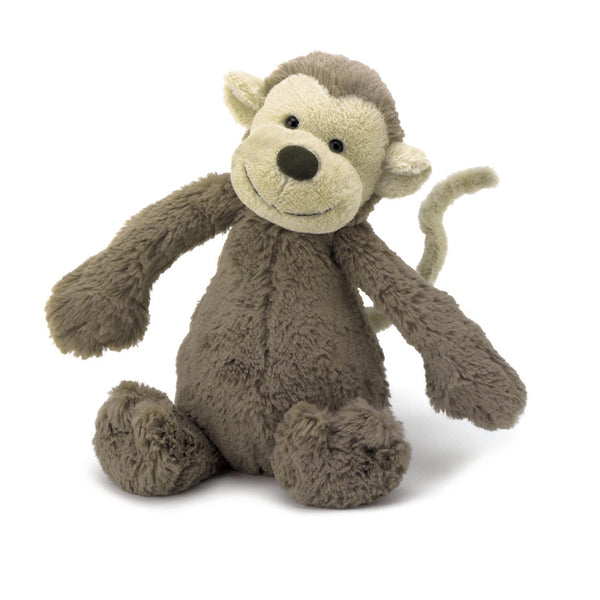 Jellycat - Bashful Monkey - Small or Medium - Soft Toy