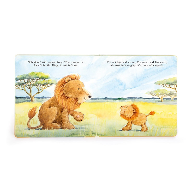 Jellycat - The Very Brave Lion Book