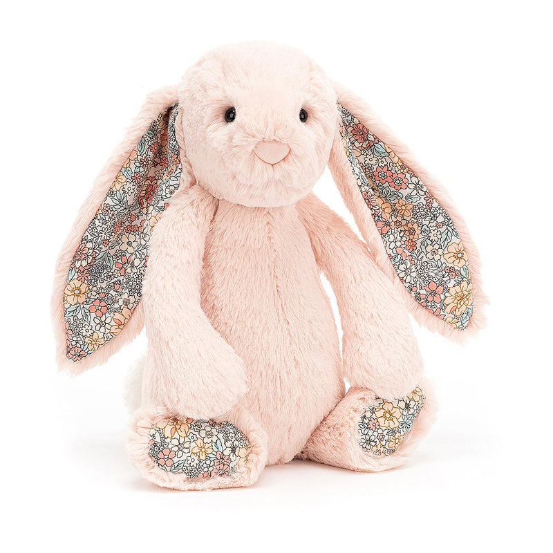 Jellycat - Blossom Bashful Bunny - Blush - Soft Toy - Small or Medium