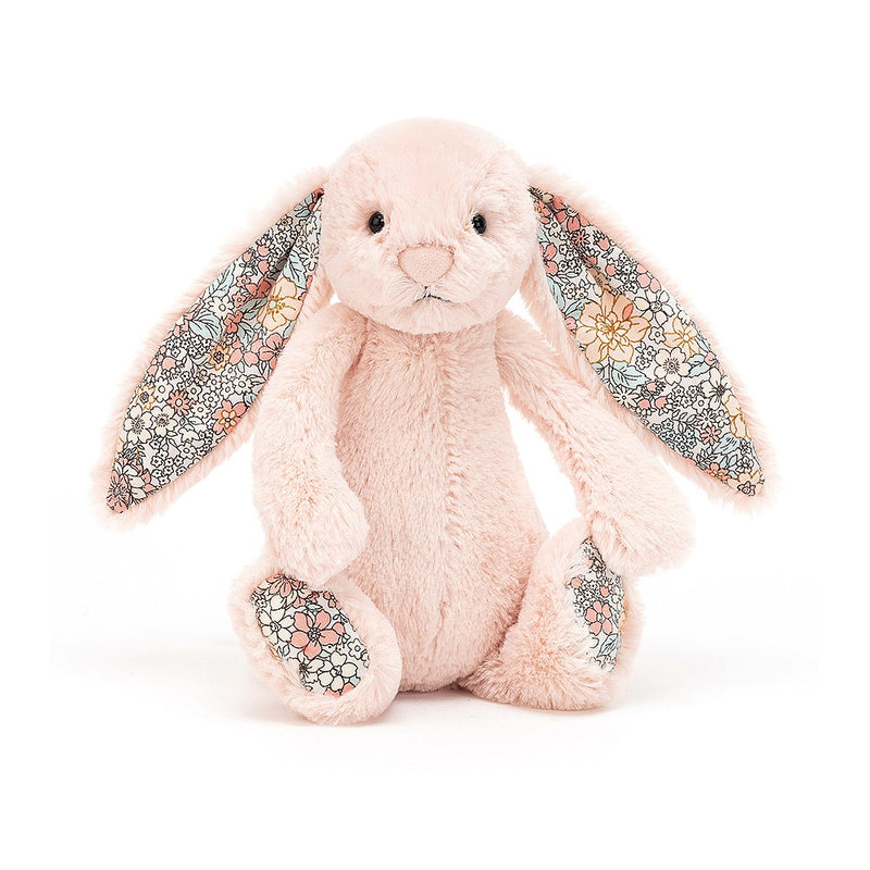 Jellycat - Blossom Bashful Bunny - Blush - Soft Toy - Small or Medium
