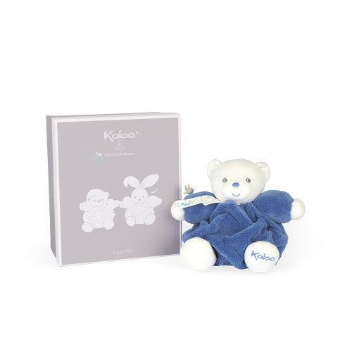 Kaloo - Chubby Ocean Bear - Soft Toy - Blue