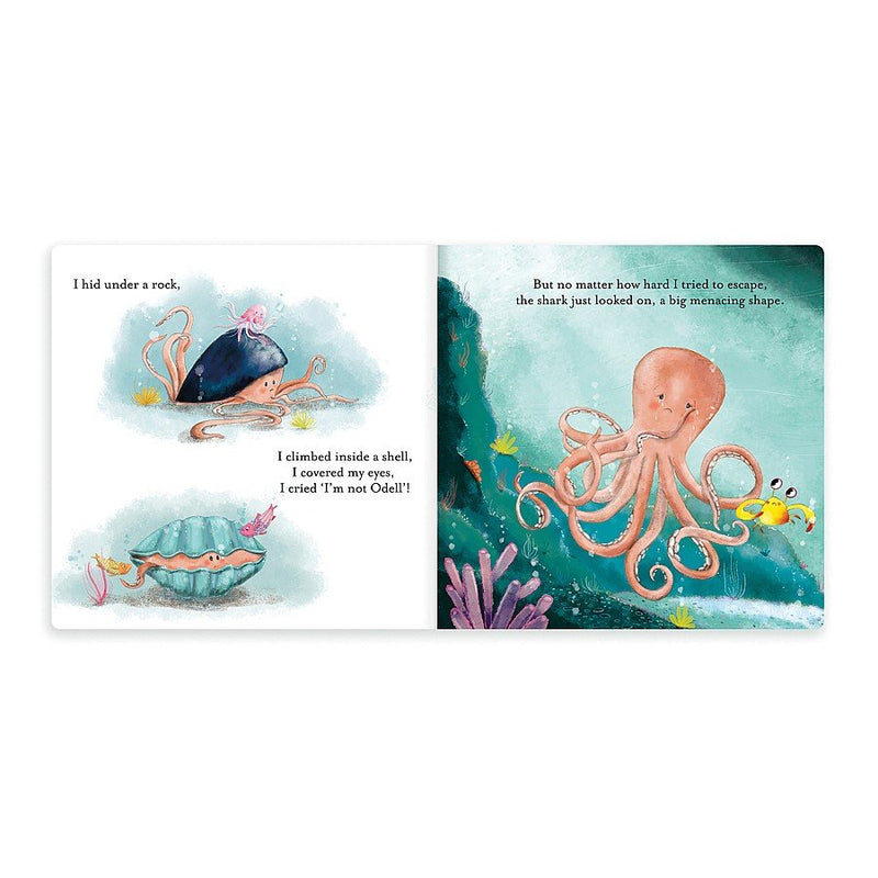 Jellycat - Fearless Octopus - Book