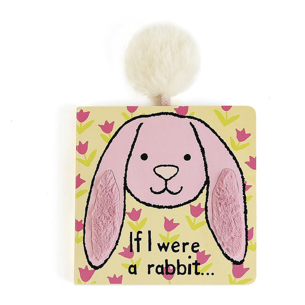 Jellycat - If I Were a Rabbit - Board Book - Pink