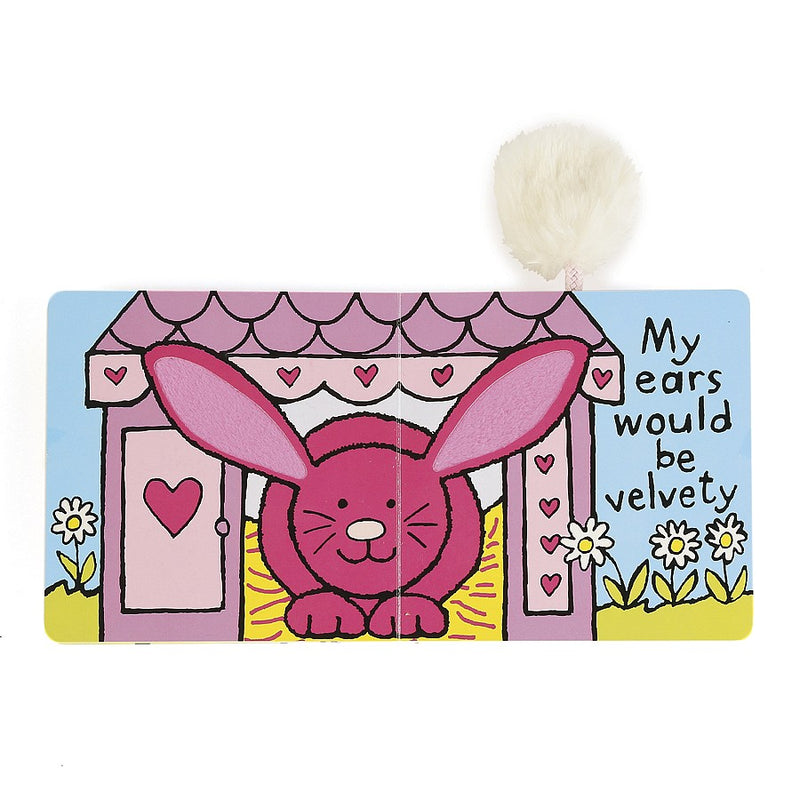 Jellycat - If I Were a Rabbit - Board Book - Pink