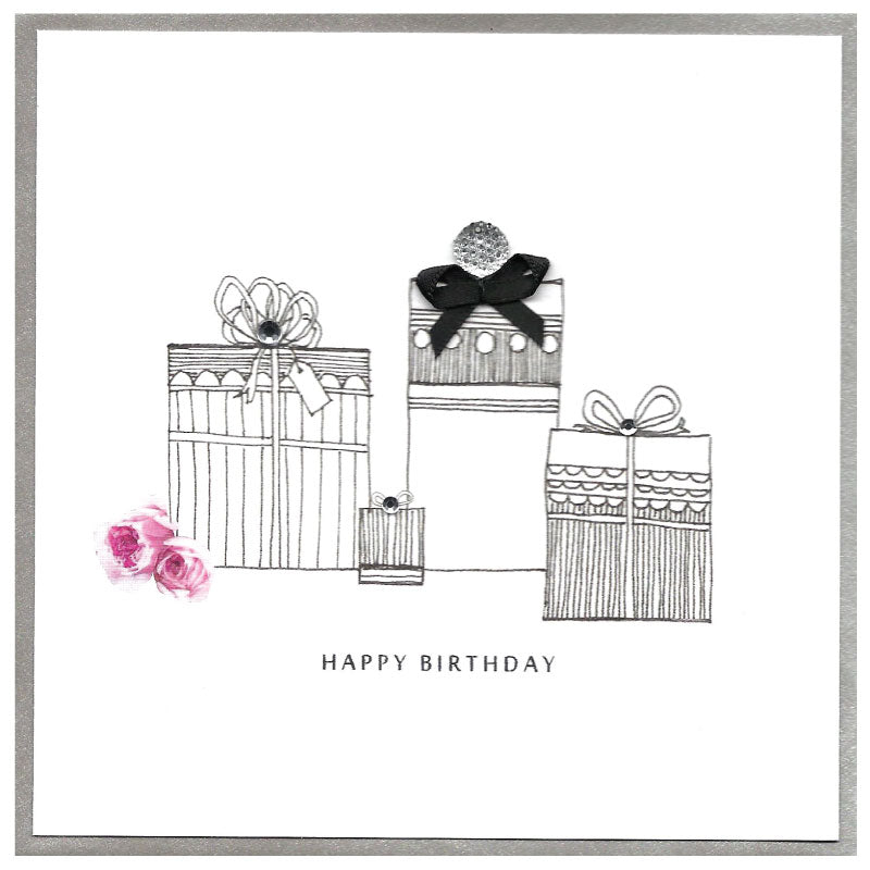 Piccadilly Greetings Card - Happy Birthday - Presents