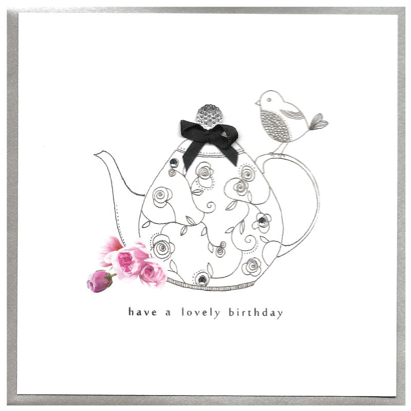 Piccadilly Greeting Card - Birthday Card - Teapot